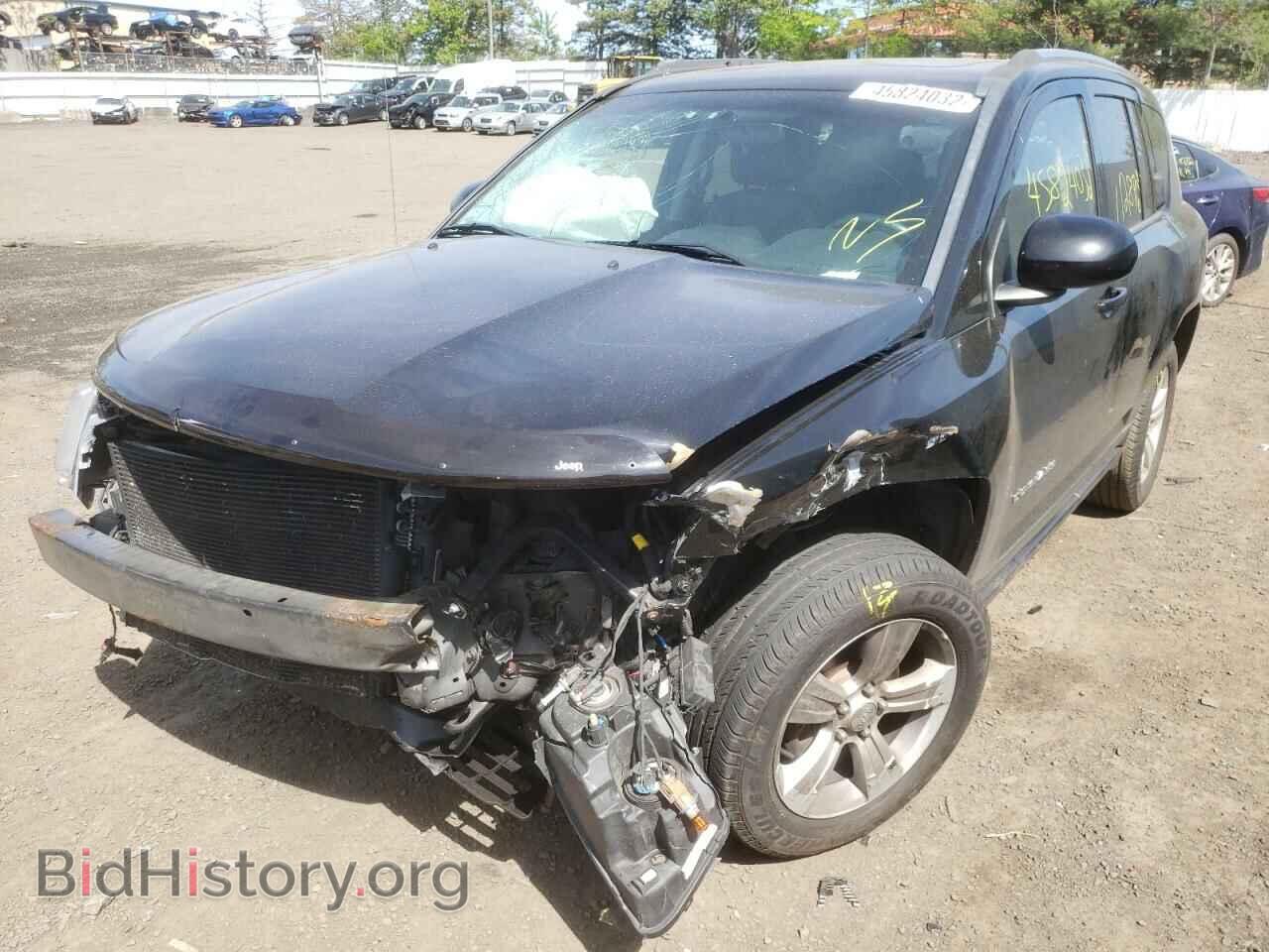 2014 JEEP COMPASS - VIN: 1C4NJDEB7ED766439 - Фото 2
