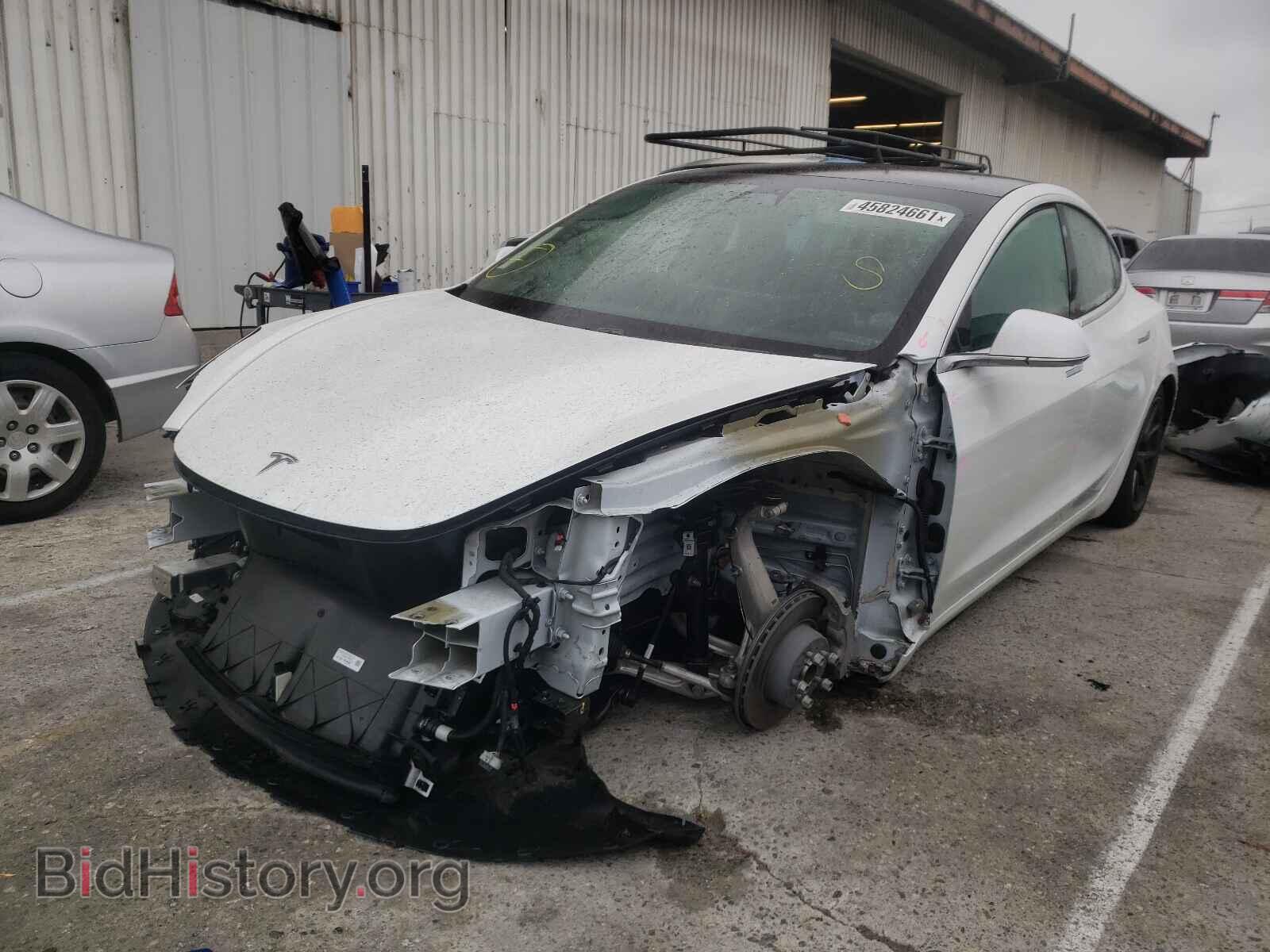 2020 TESLA MODEL 3 - VIN: 5YJ3E1EAXLF745205 - Photo 2