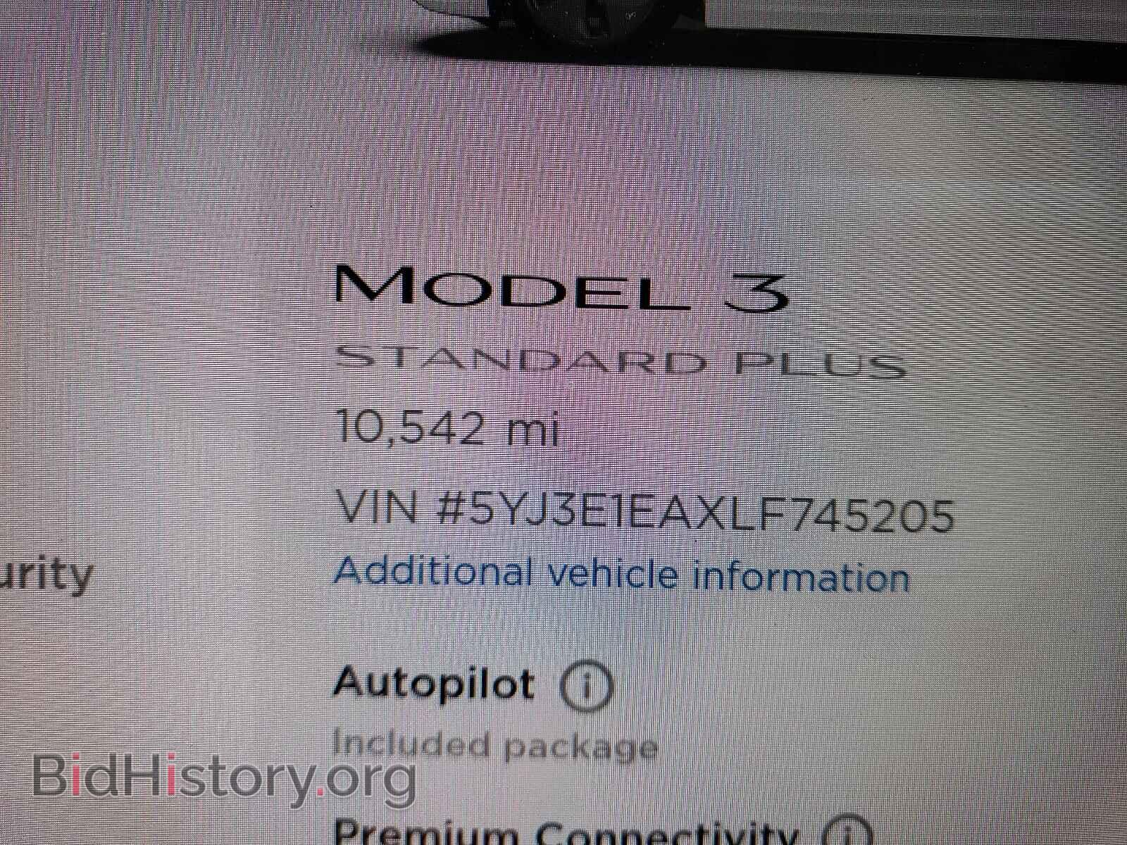2020 TESLA MODEL 3 - VIN: 5YJ3E1EAXLF745205 - Photo 8
