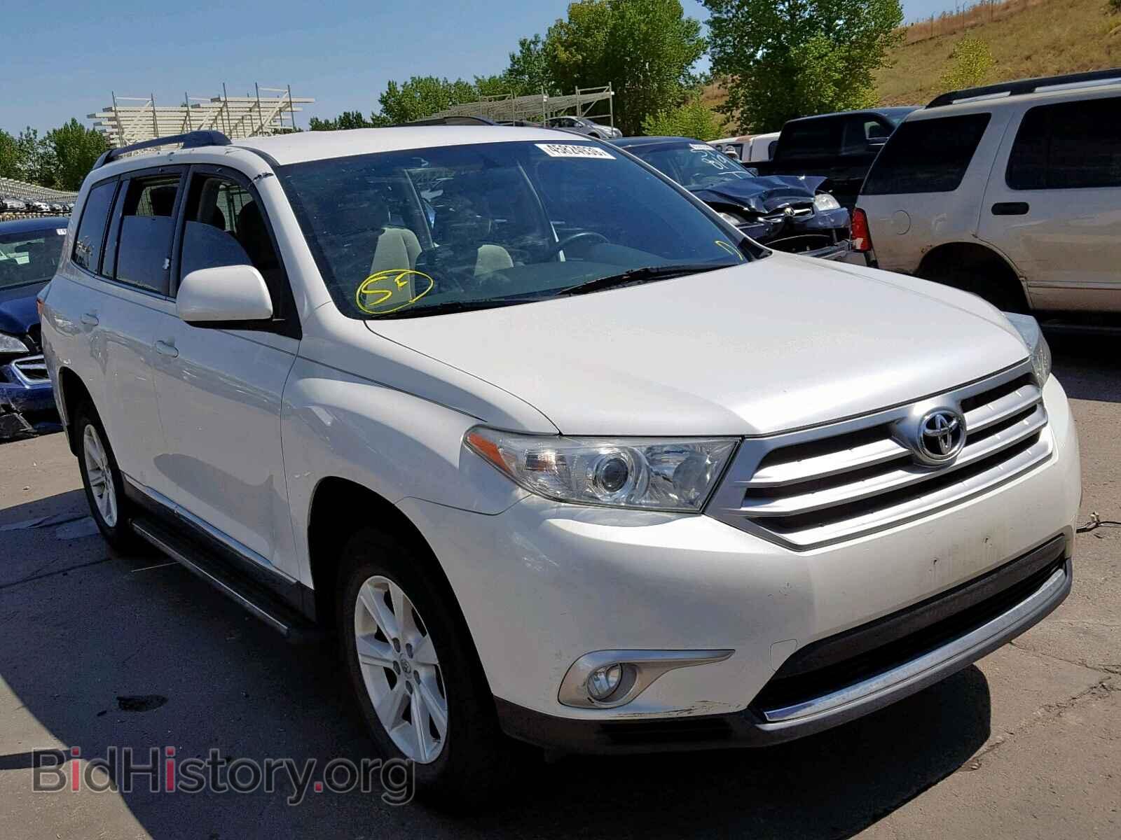 Фотография 5TDBK3EH6CS149226 - TOYOTA HIGHLANDER 2012