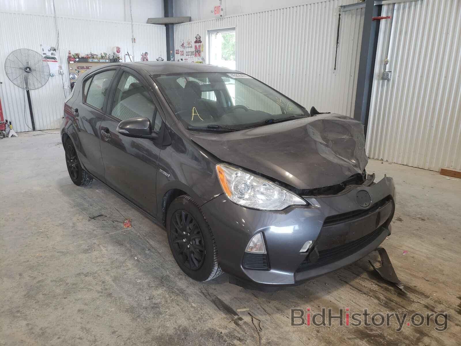 Photo JTDKDTB3XE1065140 - TOYOTA PRIUS 2014