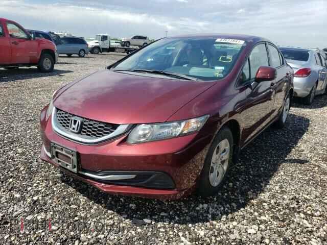 2013 HONDA CIVIC - VIN: 2HGFB2F53DH600968 - Фото 2