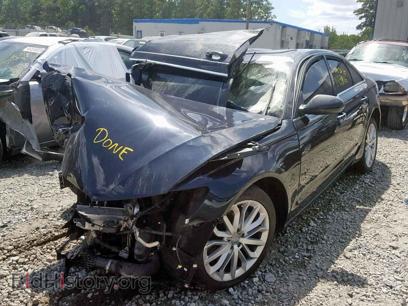 2014 AUDI A6 - VIN: WAUGFAFC2EN021542 - Фото 2