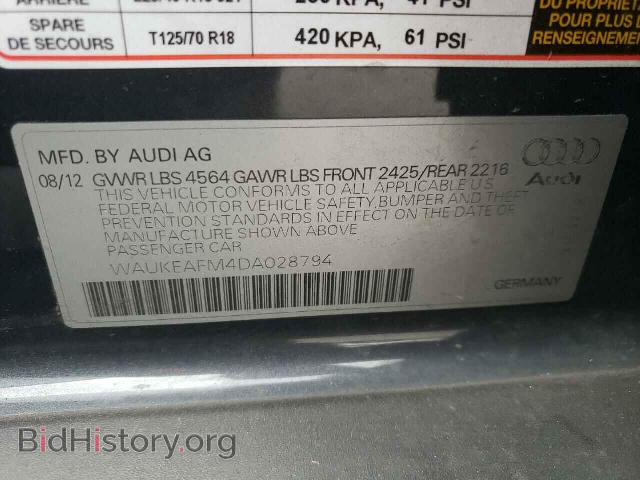 2013 AUDI A3 - VIN: WAUKEAFM4DA028794 - Фото 10
