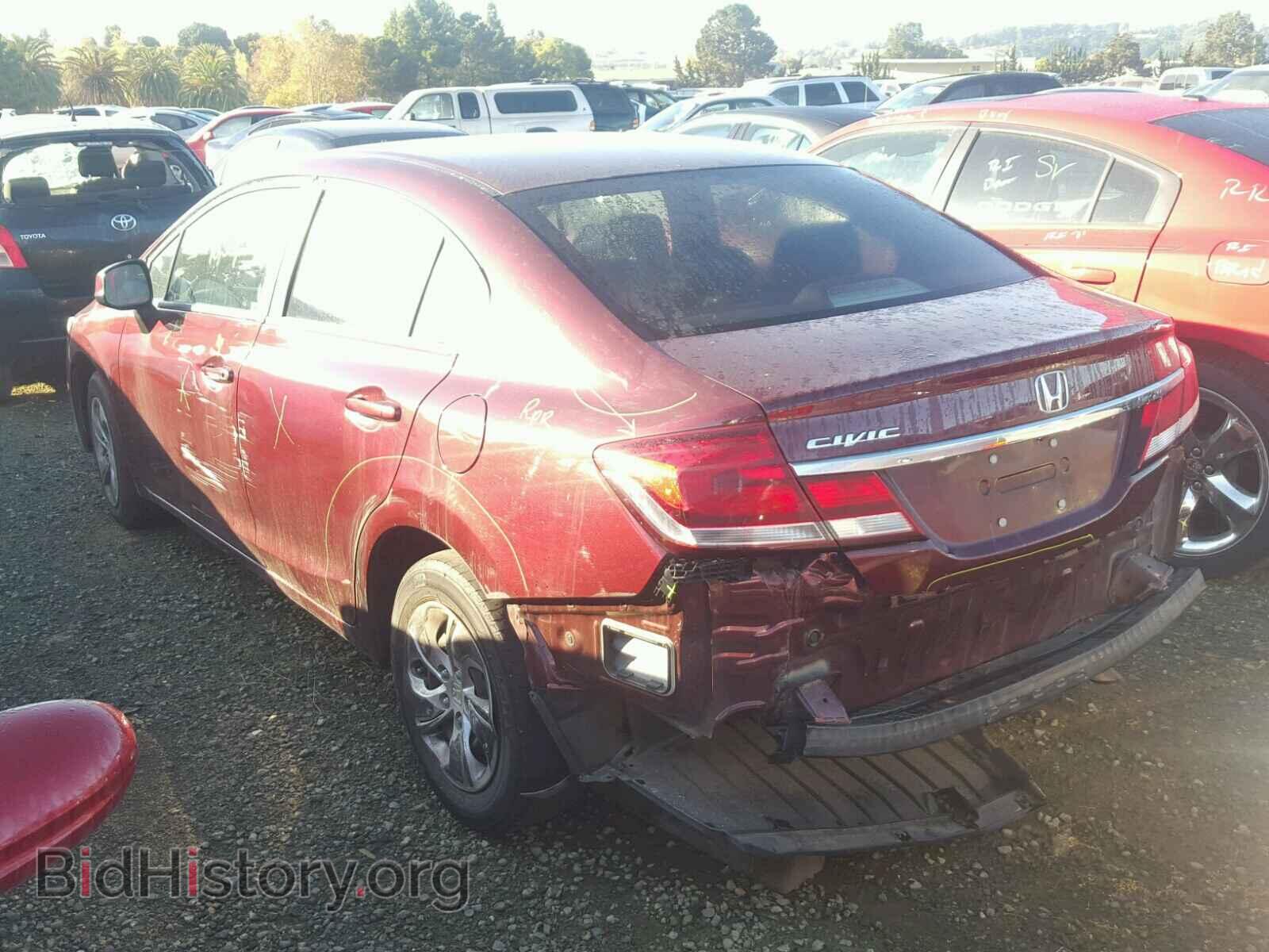 2013 HONDA CIVIC - VIN: 19XFB2F53DE277497 - Фото 3