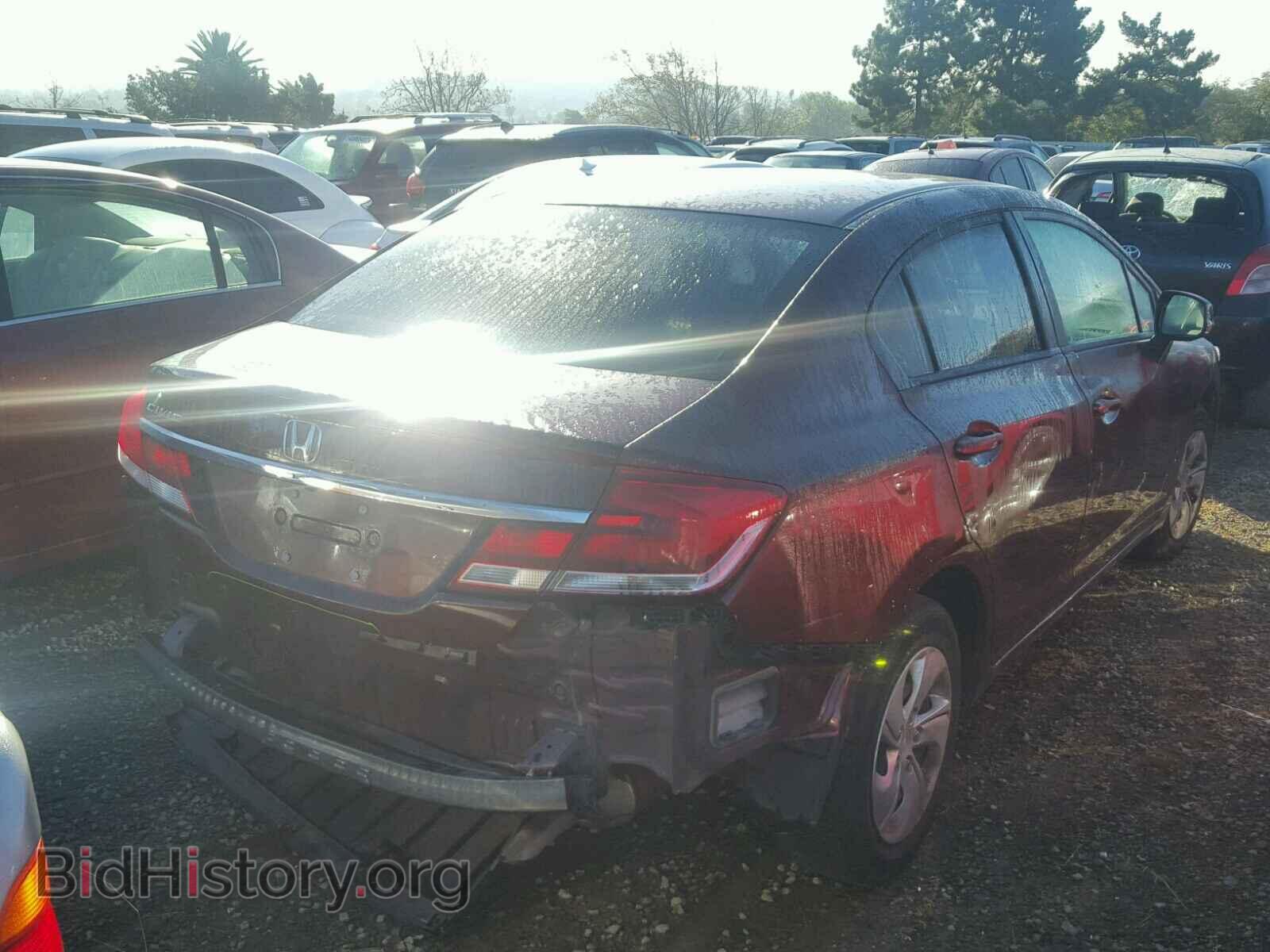 2013 HONDA CIVIC - VIN: 19XFB2F53DE277497 - Фото 4