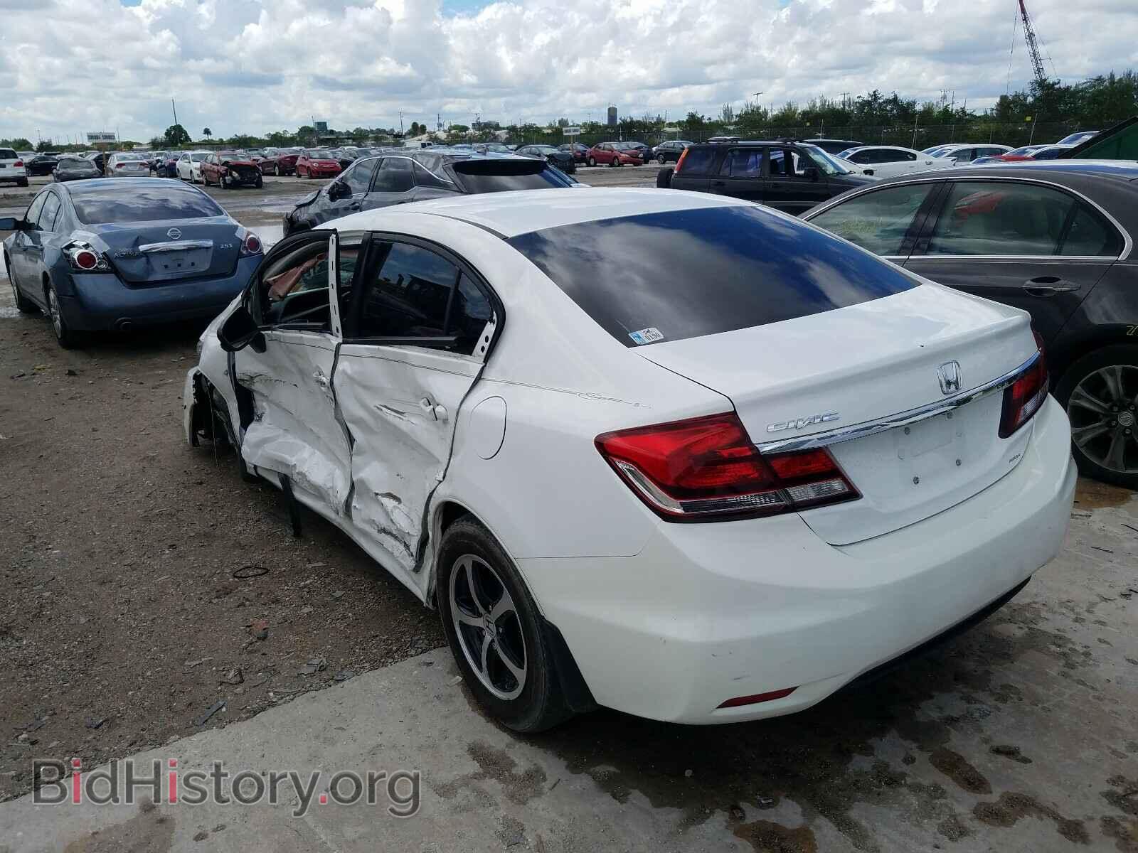 2015 HONDA CIVIC - VIN: 19XFB2F7XFE109764 - Фото 3