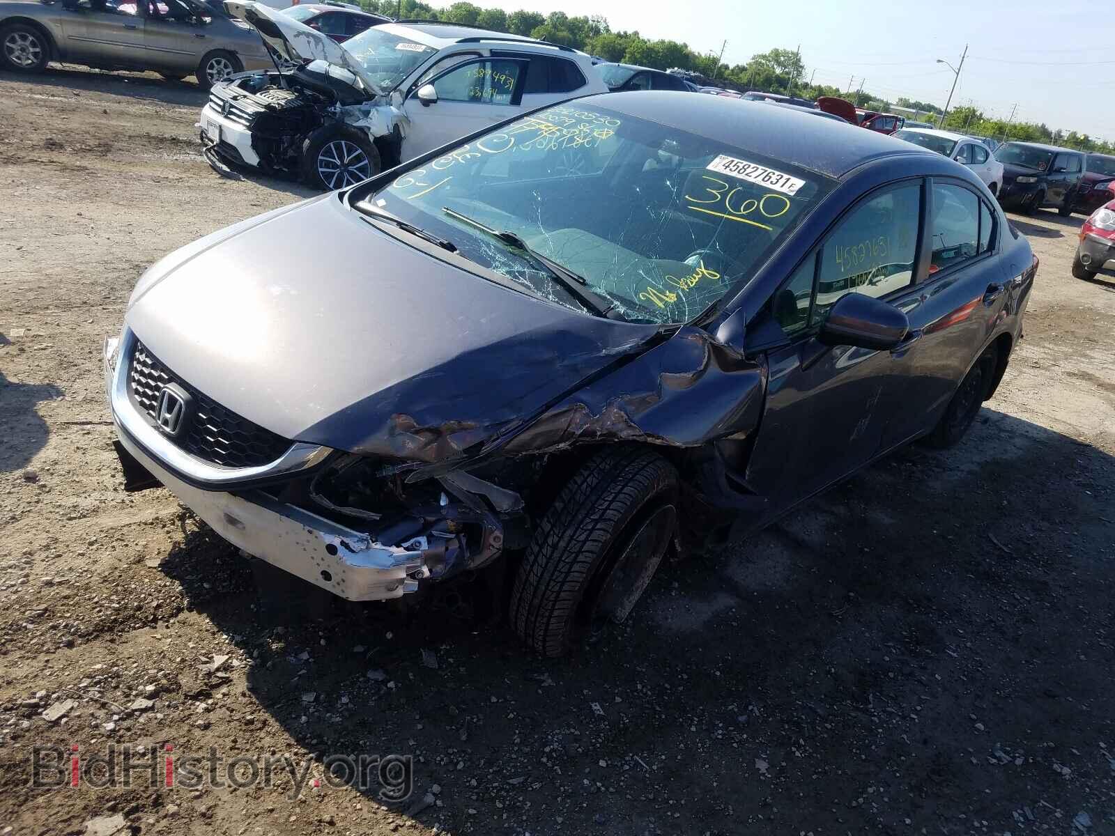 2014 HONDA CIVIC - VIN: 19XFB2F52EE054594 - Фото 2