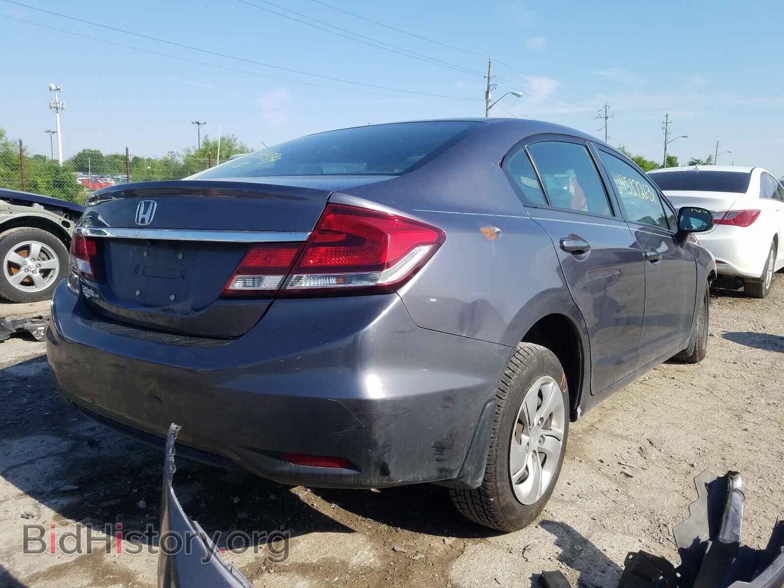 2014 HONDA CIVIC - VIN: 19XFB2F52EE054594 - Фото 4