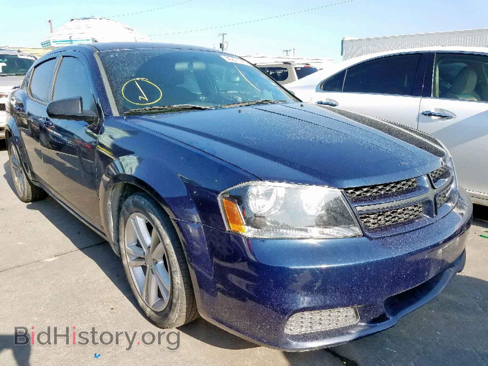 Photo 1C3CDZAG1DN768665 - DODGE AVENGER 2013