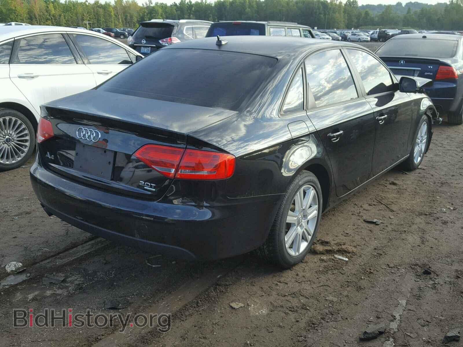 2011 AUDI A4 - VIN: WAUBFAFL3BN037562 - Фото 4