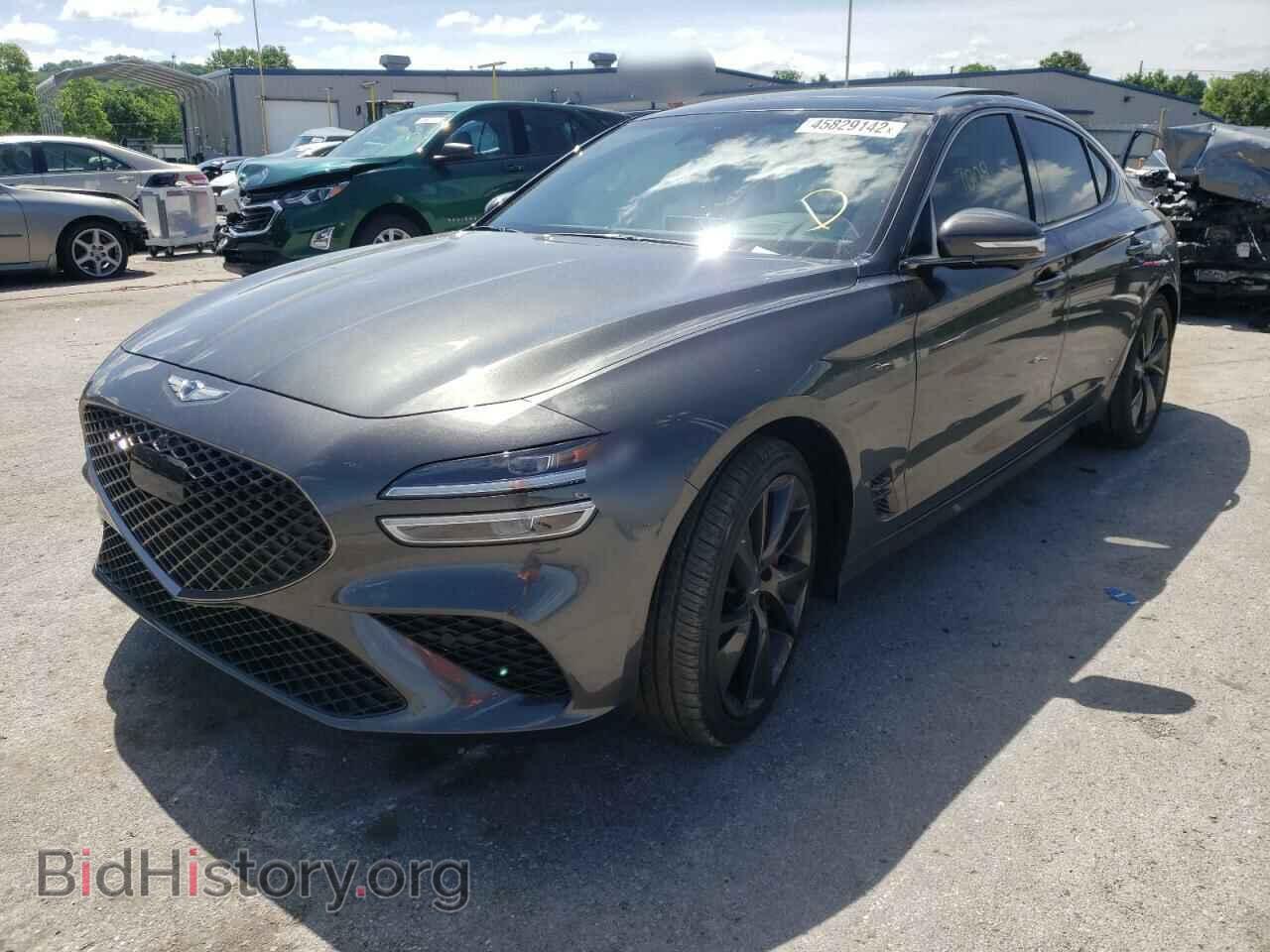 2022 GENESIS G70 BASE - VIN: KMTG54TE4NU100330 - Фото 2