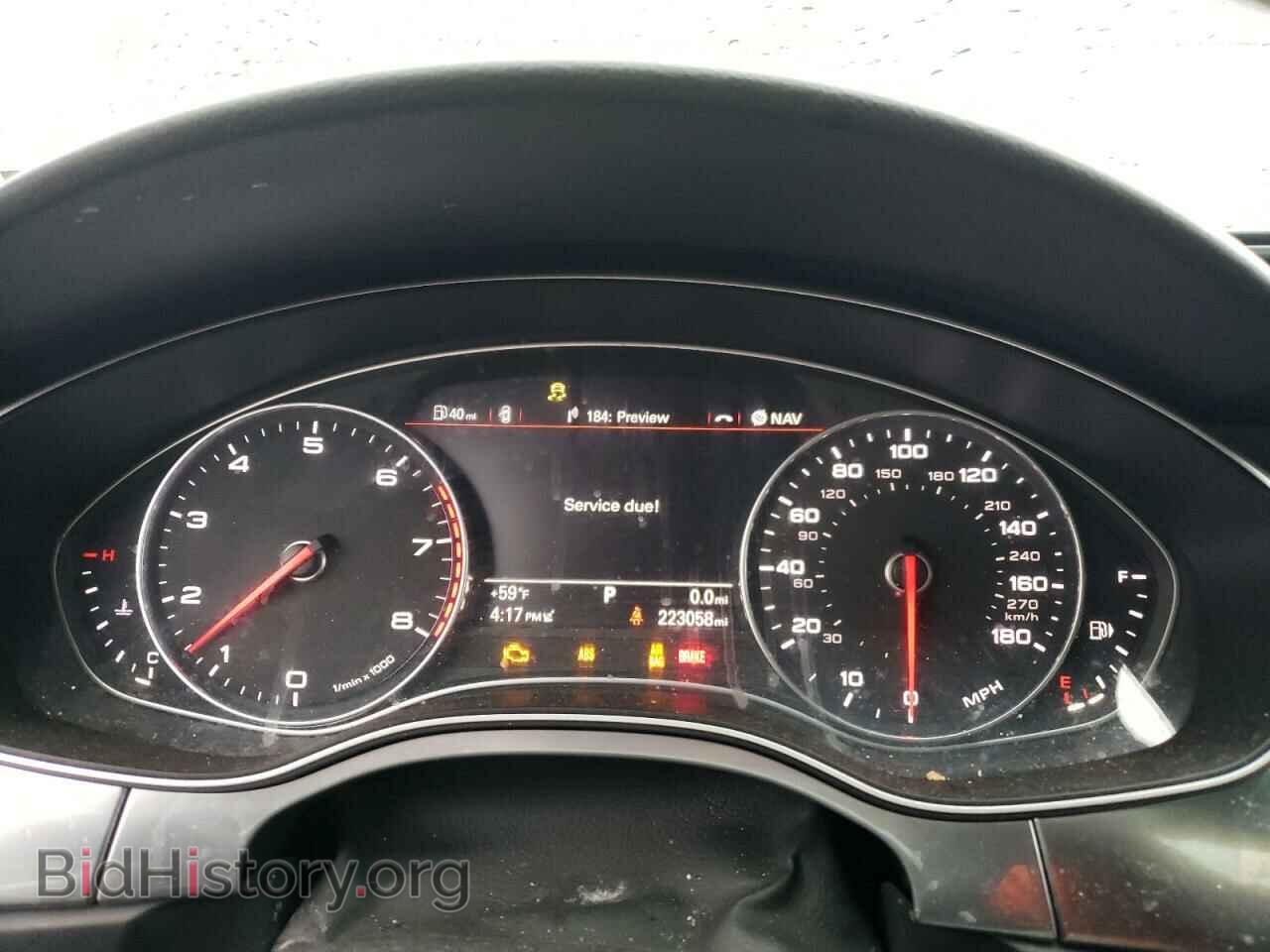 2013 AUDI A6 - VIN: WAUGGAFC7DN123852 - Фото 9