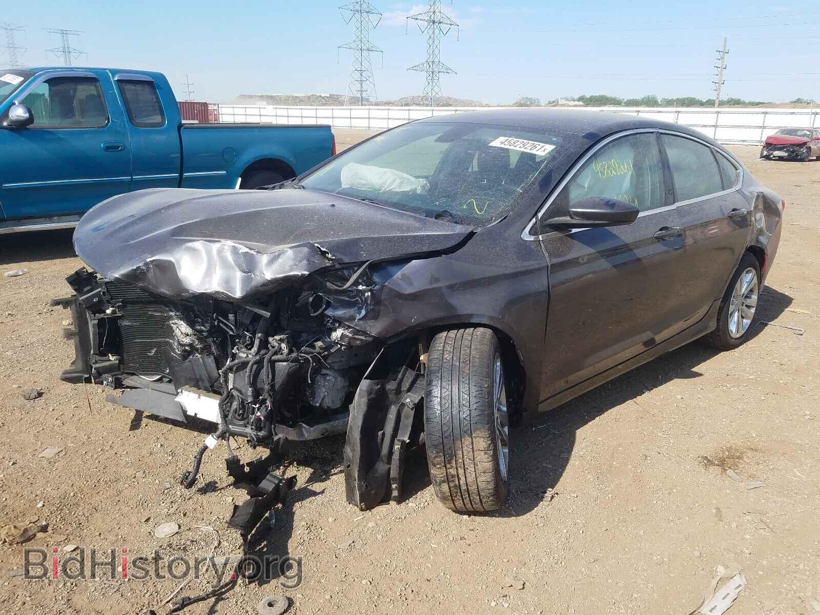 2015 CHRYSLER 200 - VIN: 1C3CCCAB2FN607037 - Фото 2