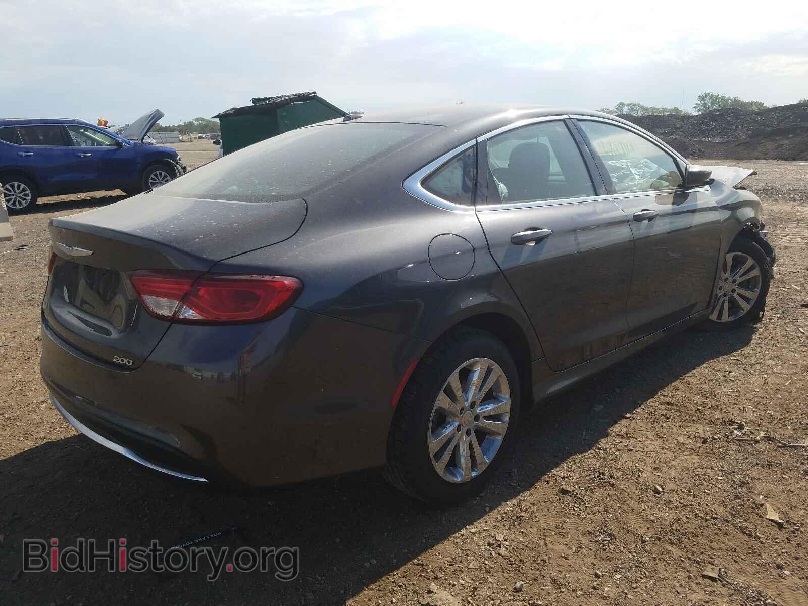 2015 CHRYSLER 200 - VIN: 1C3CCCAB2FN607037 - Фото 4