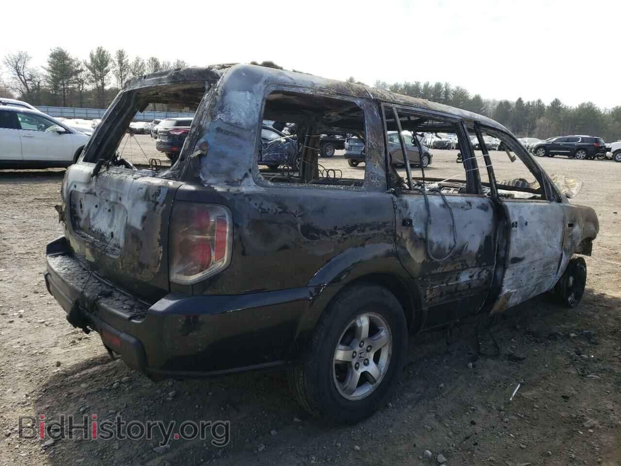 2007 HONDA PILOT - VIN: 2HKYF18757H512391 - Фото 3