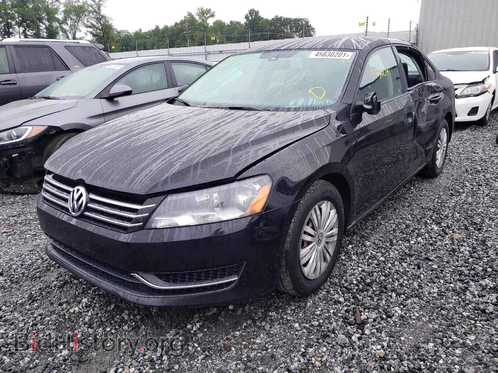 2014 VOLKSWAGEN PASSAT - VIN: 1VWAH7A3XEC006860 - Фото 2