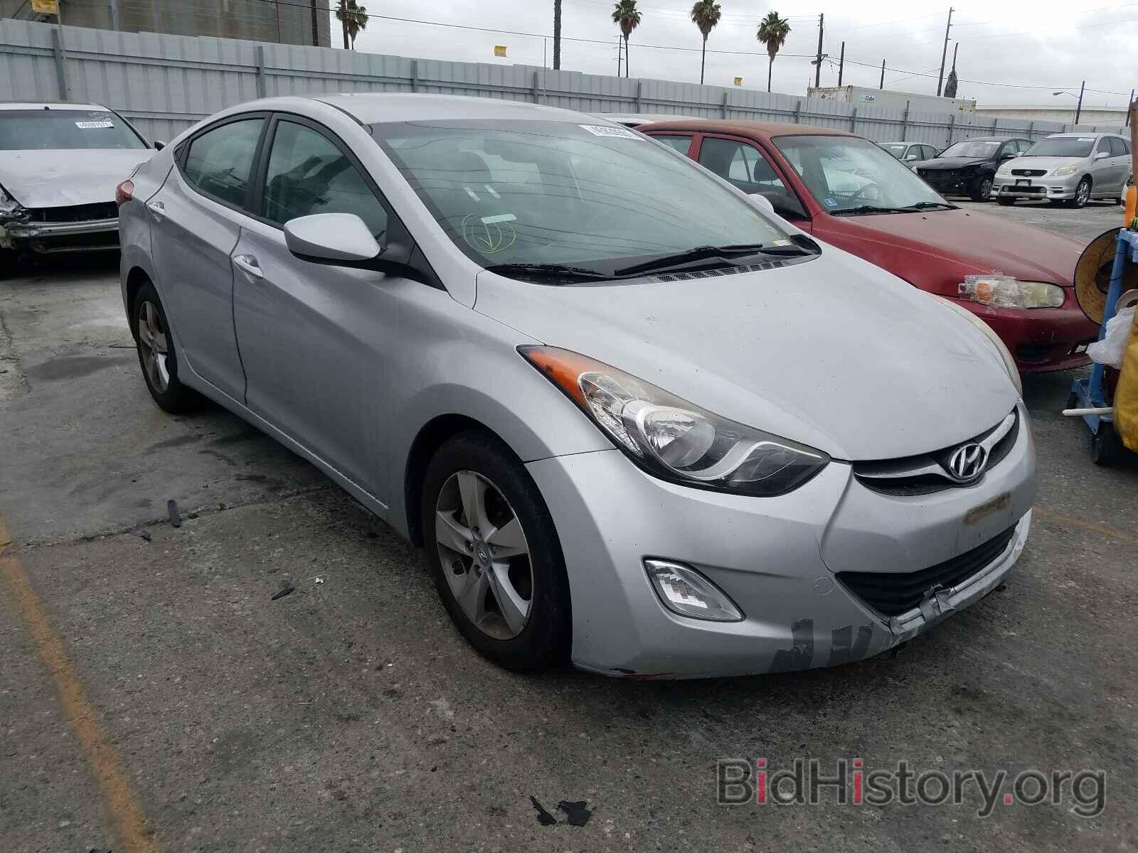 Photo KMHDH4AE8CU338329 - HYUNDAI ELANTRA 2012