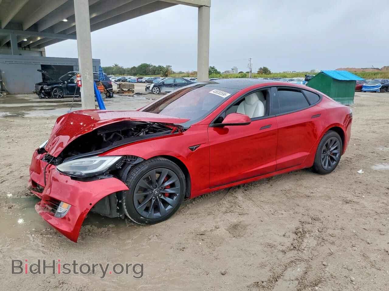 Photo 5YJSA1E45LF366906 - TESLA MODEL S 2020