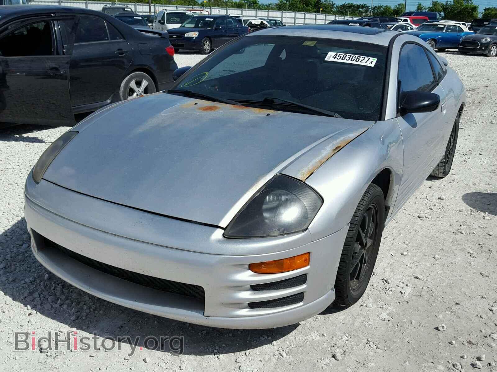 2001 MITSUBISHI ECLIPSE - VIN: 4A3AC44G51E047620 - Фото 2