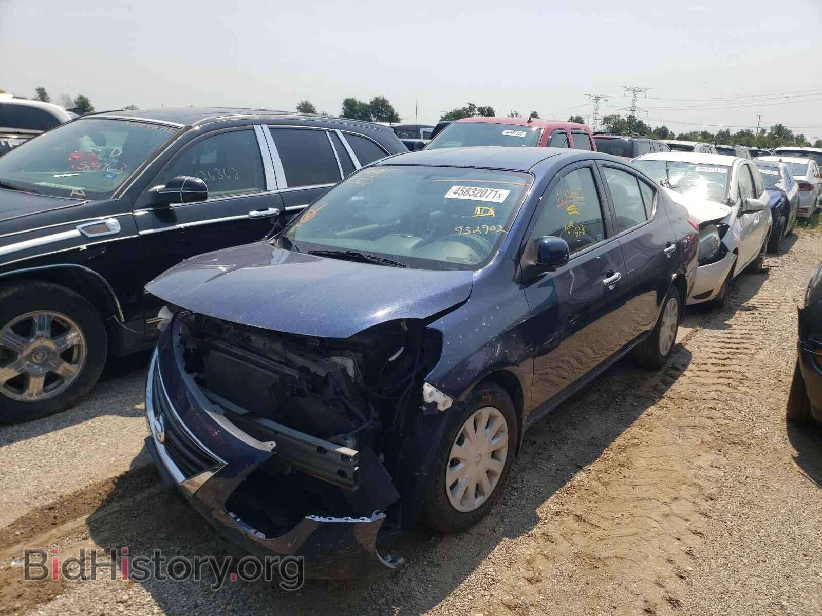 2012 NISSAN VERSA - VIN: 3N1CN7AP1CL932902 - Фото 2