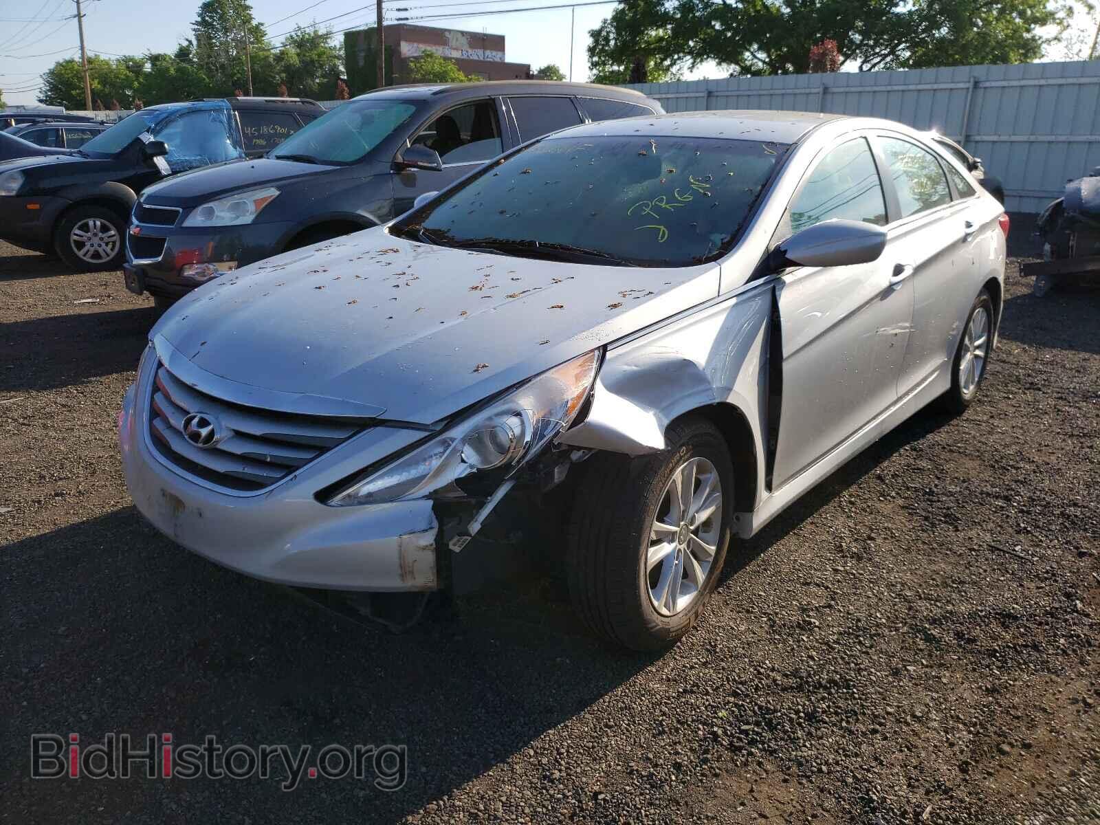 2014 HYUNDAI SONATA - VIN: 5NPEB4AC0EH861009 - Фото 2