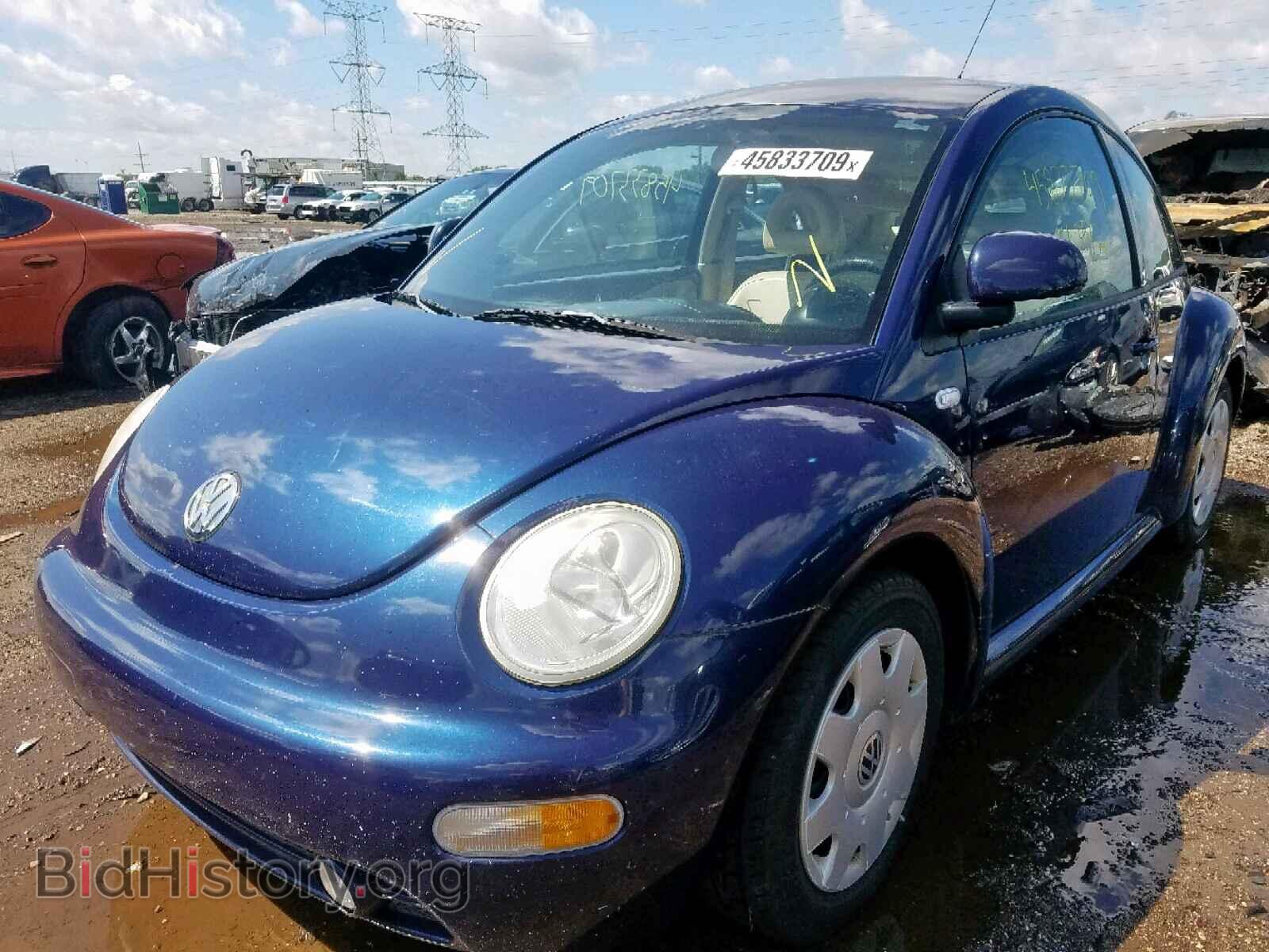 2000 VOLKSWAGEN BEETLE - VIN: 3VWCA21C9YM487767 - Фото 2