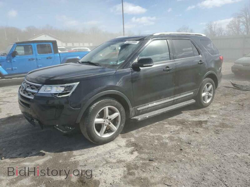 2018 Ford EXPLORER XLT (VIN 1FM5K7D81JGB16661) — photo 1 of 13, Copart, damage: front end