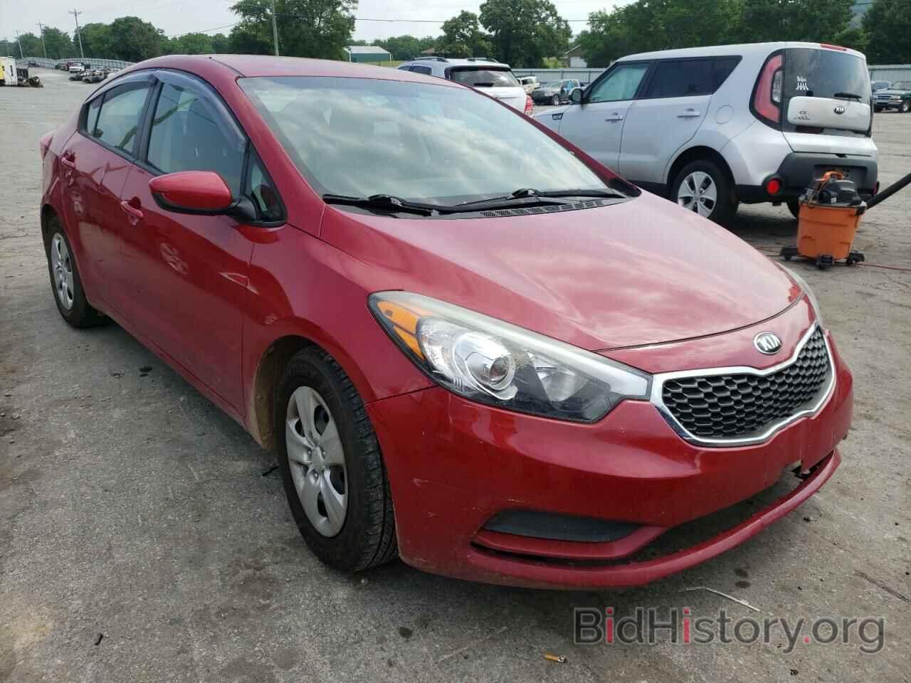 Photo KNAFK4A62G5459328 - KIA FORTE 2016