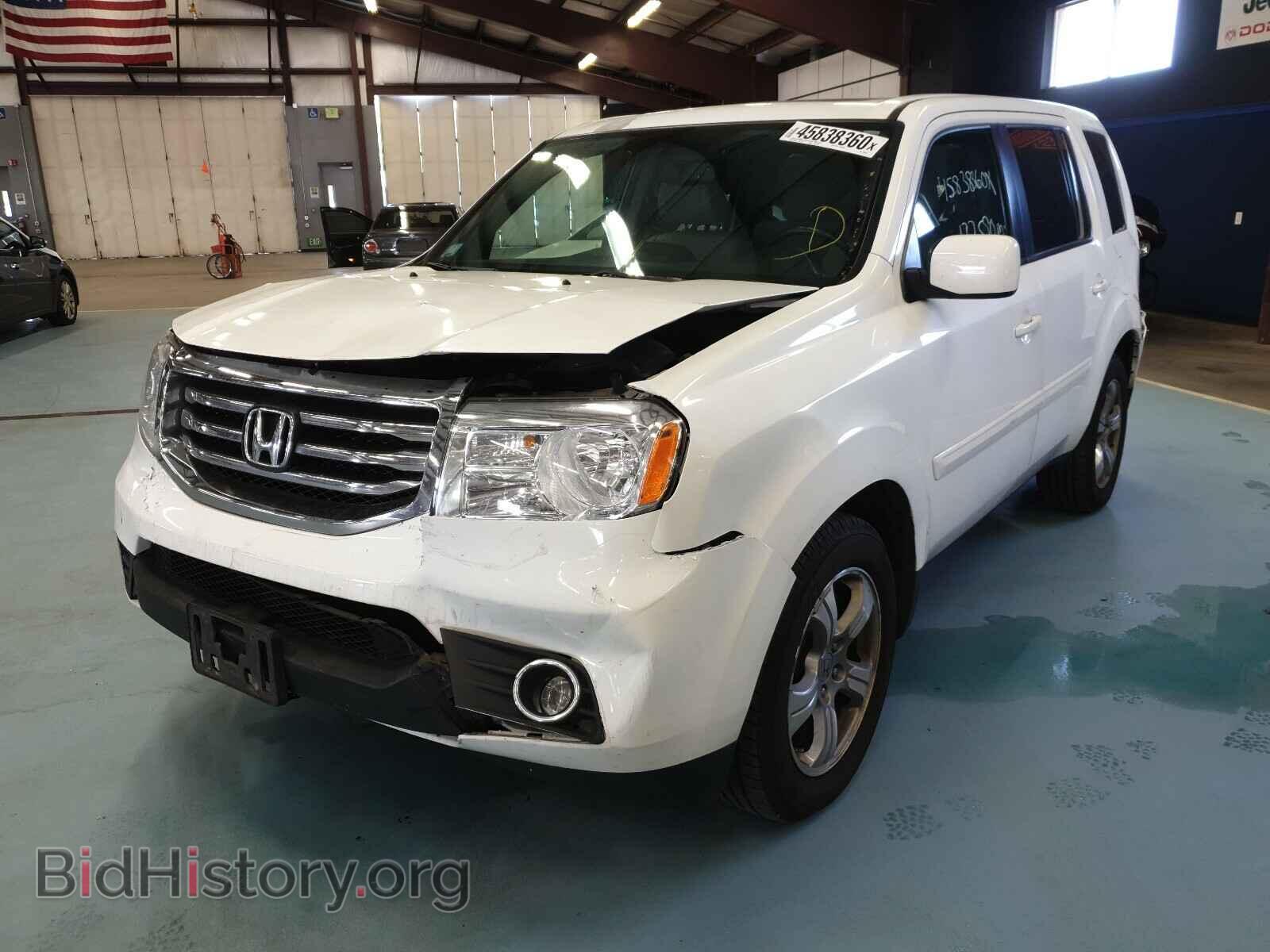2014 HONDA PILOT - VIN: 5FNYF4H59EB005053 - Фото 2