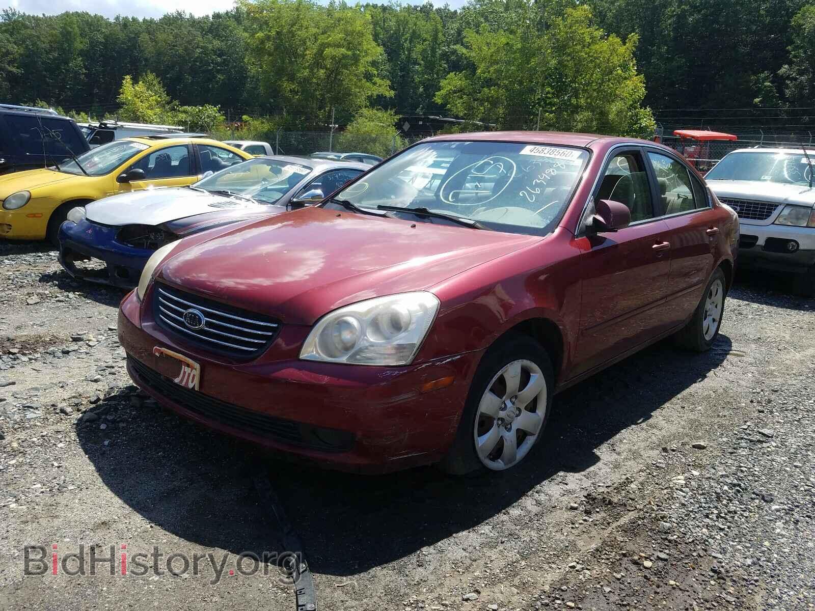 2007 KIA OPTIMA - VIN: KNAGE123775139422 - Photo 2