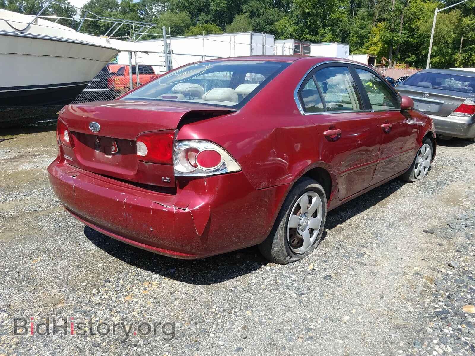 2007 KIA OPTIMA - VIN: KNAGE123775139422 - Photo 4