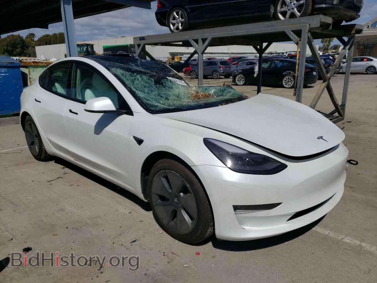 2021 TESLA MODEL 3 - VIN: 5YJ3E1EB5MF013350 - Photo 4