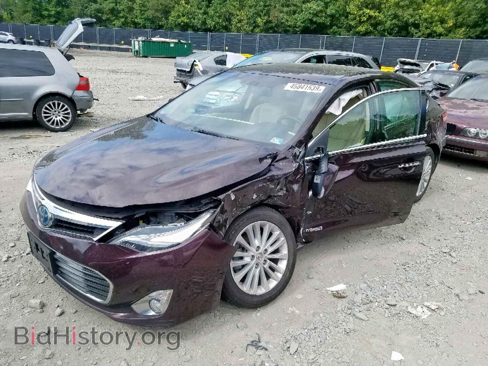 2014 TOYOTA AVALON - VIN: 4T1BD1EB3EU024835 - Фото 2