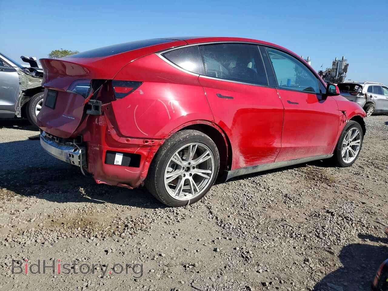 2021 TESLA MODEL Y - VIN: 5YJYGAEE8MF212189 - Фото 3