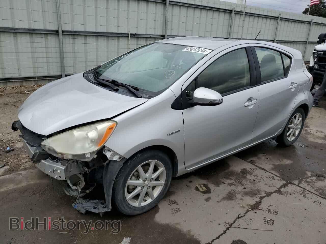 Фотография JTDKDTB3XC1027999 - TOYOTA PRIUS 2012