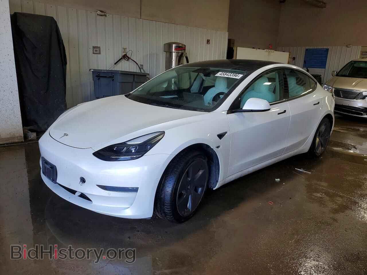 Photo 5YJ3E1EA6NF346830 - TESLA MODEL 3 2022