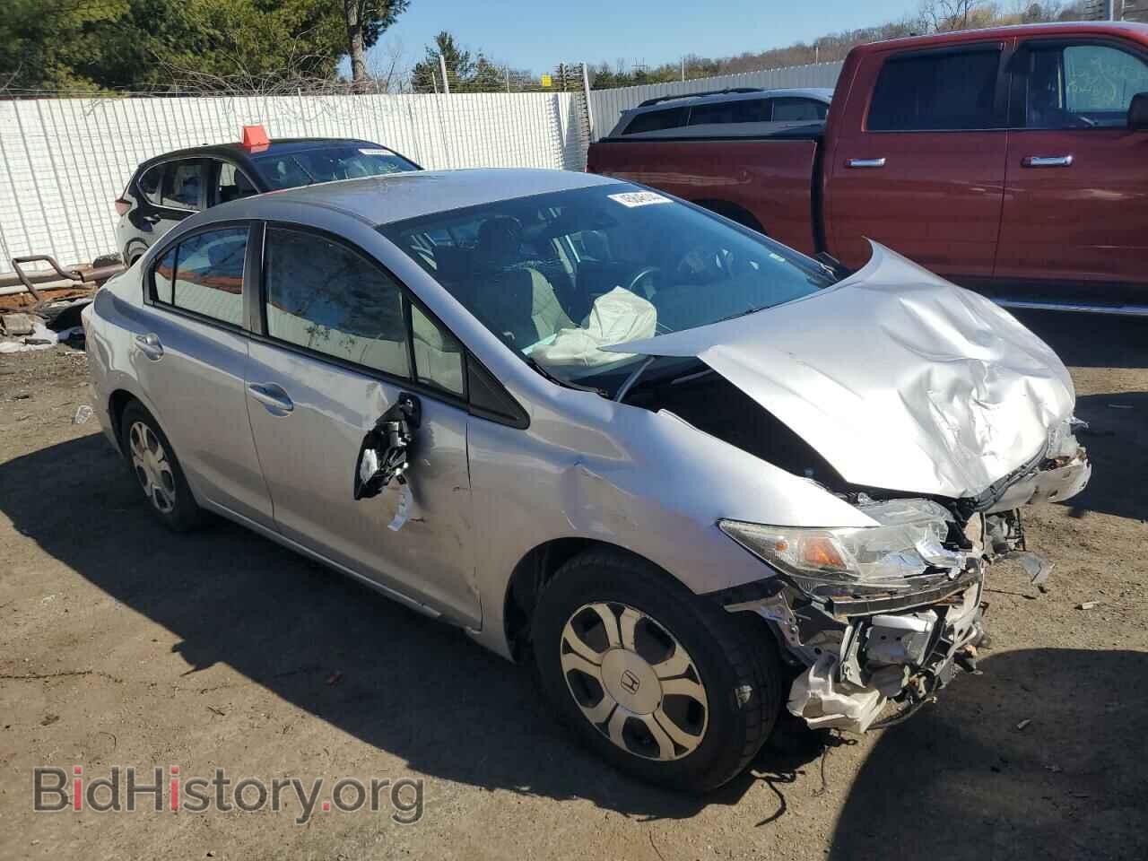 2013 HONDA CIVIC - VIN: 19XFB4F22DE200735 - Фото 4