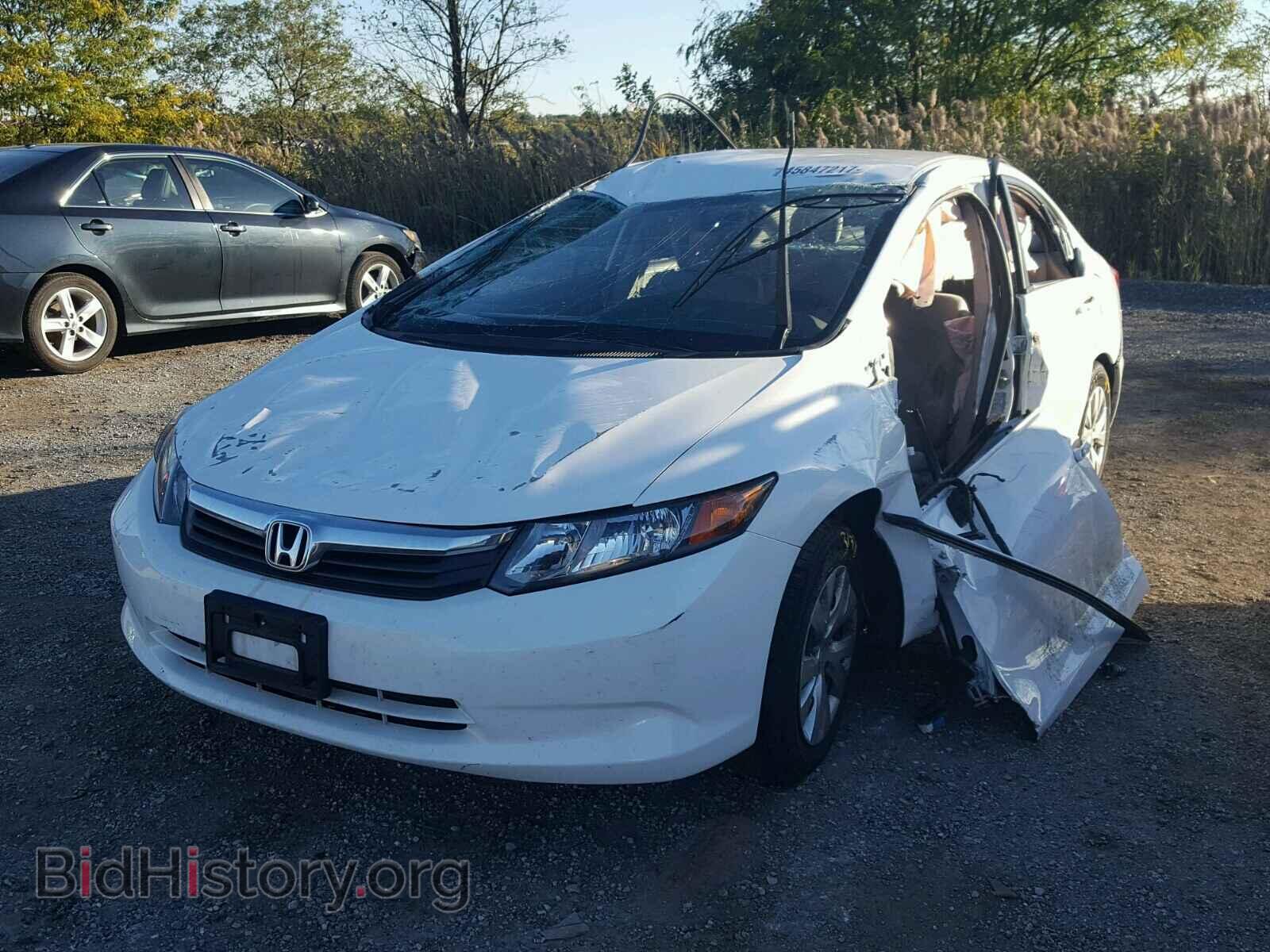 2012 HONDA CIVIC - VIN: 19XFB2F52CE318944 - Фото 2