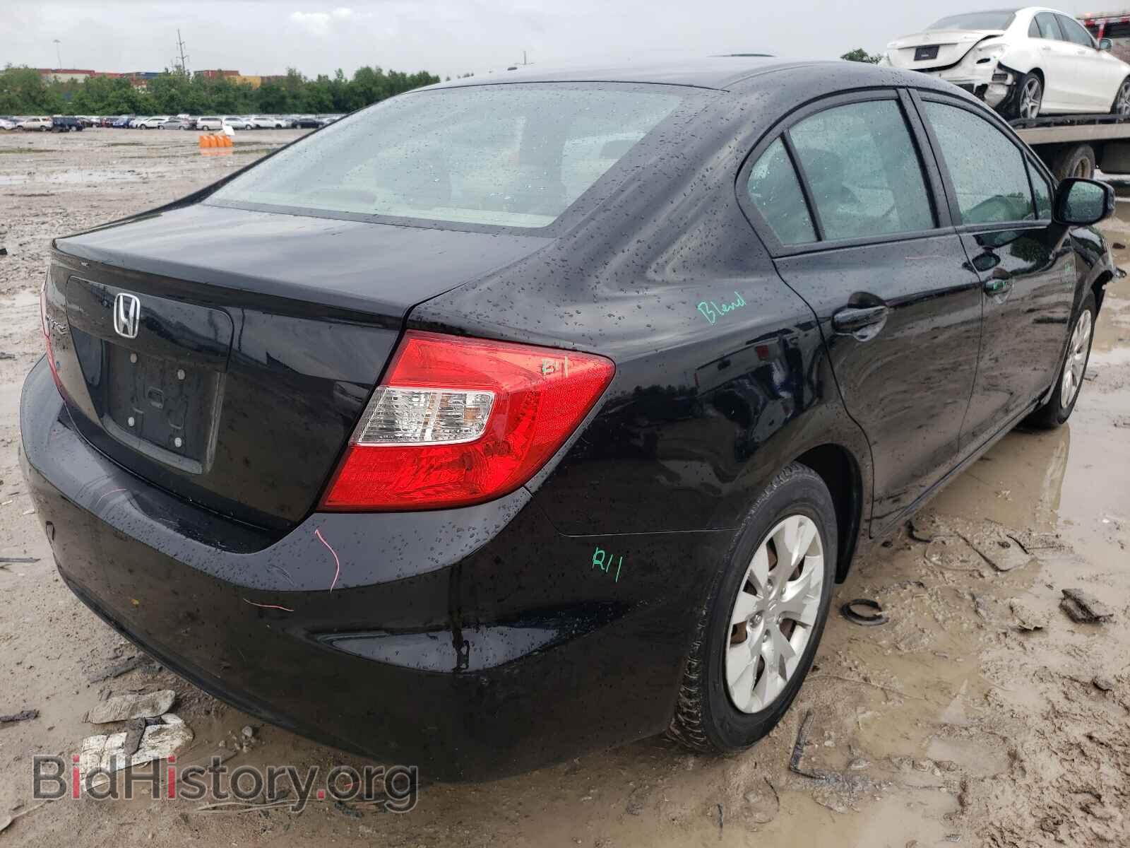 2012 HONDA CIVIC - VIN: 19XFB2F59CE033867 - Фото 4