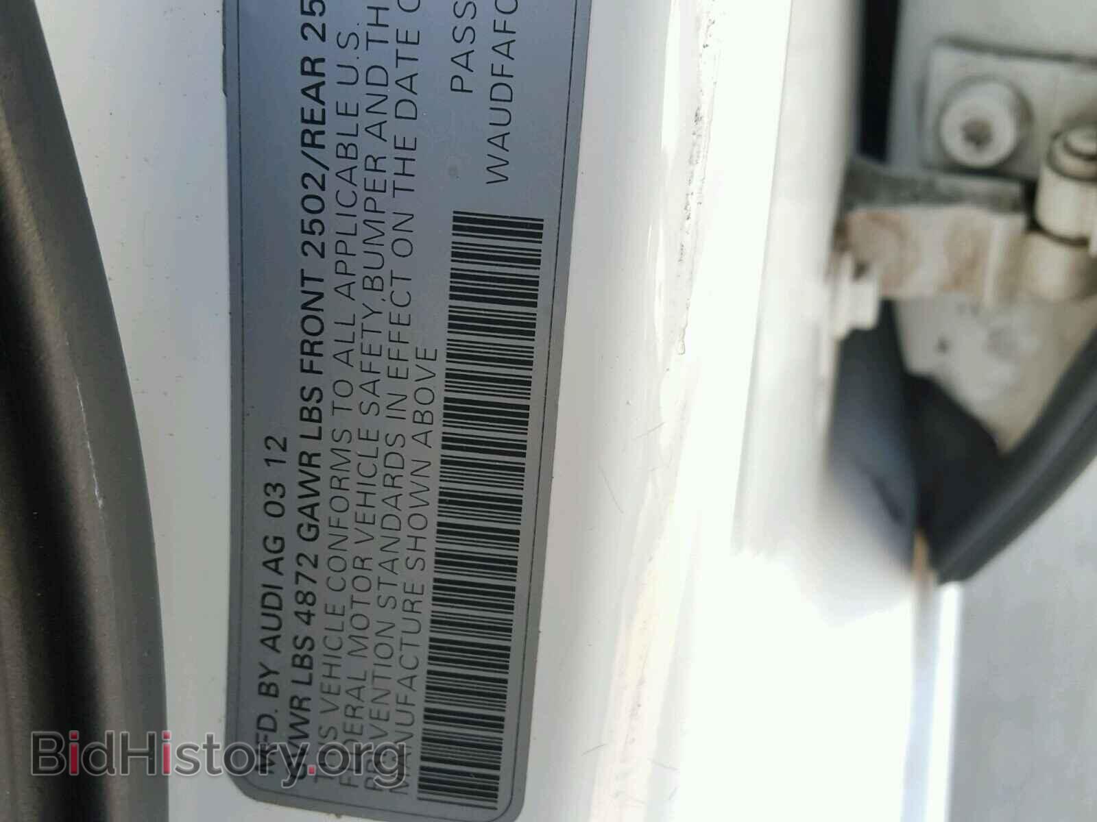 2012 AUDI A6 - VIN: WAUDFAFC3CN138708 - Photo 10
