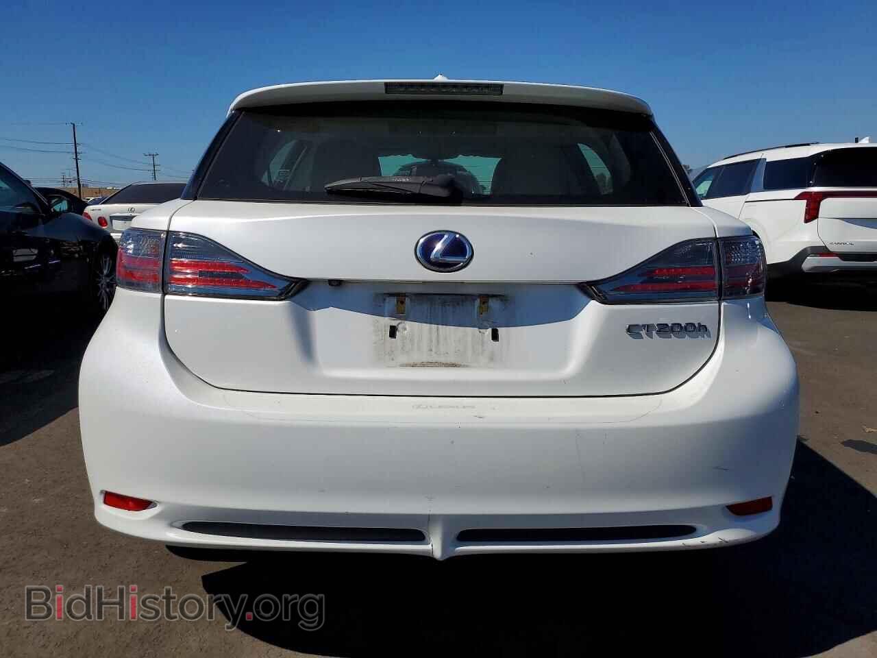 2012 LEXUS CT 200 - VIN: JTHKD5BH8C2093368 - Фото 6