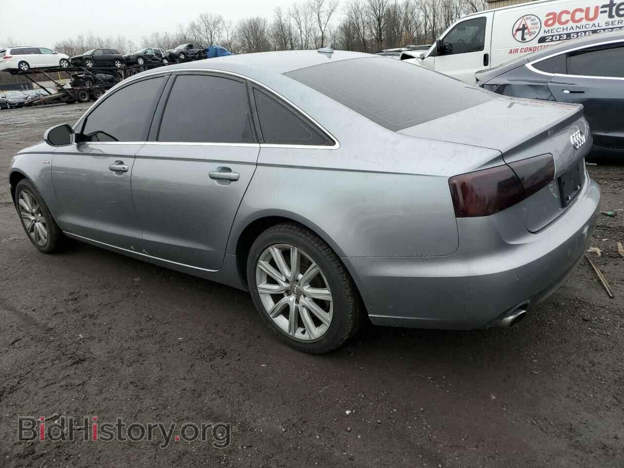 2013 AUDI A6 - VIN: WAUGGAFC6DN098569 - Фото 2