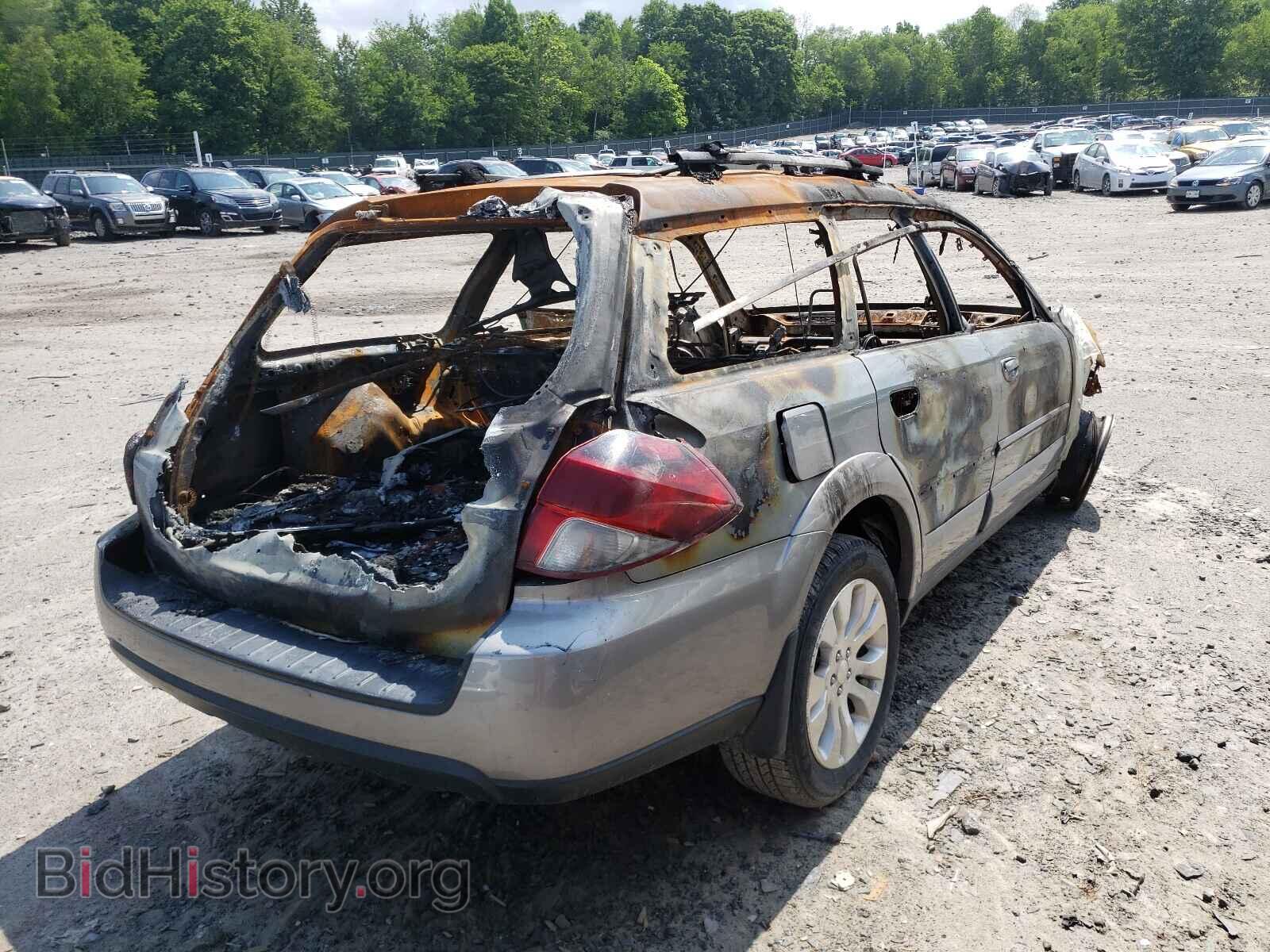 2009 SUBARU OUTBACK - VIN: 4S4BP66C697328872 - Фото 4