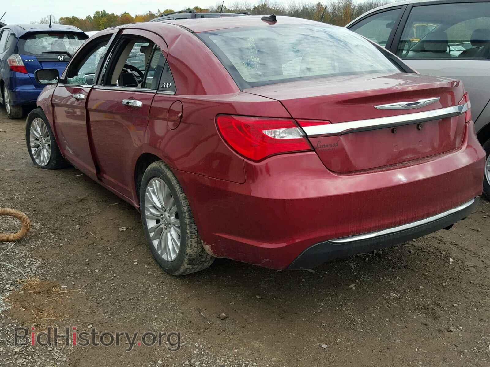 2012 CHRYSLER 200 - VIN: 1C3CCBCB7CN140815 - Фото 3