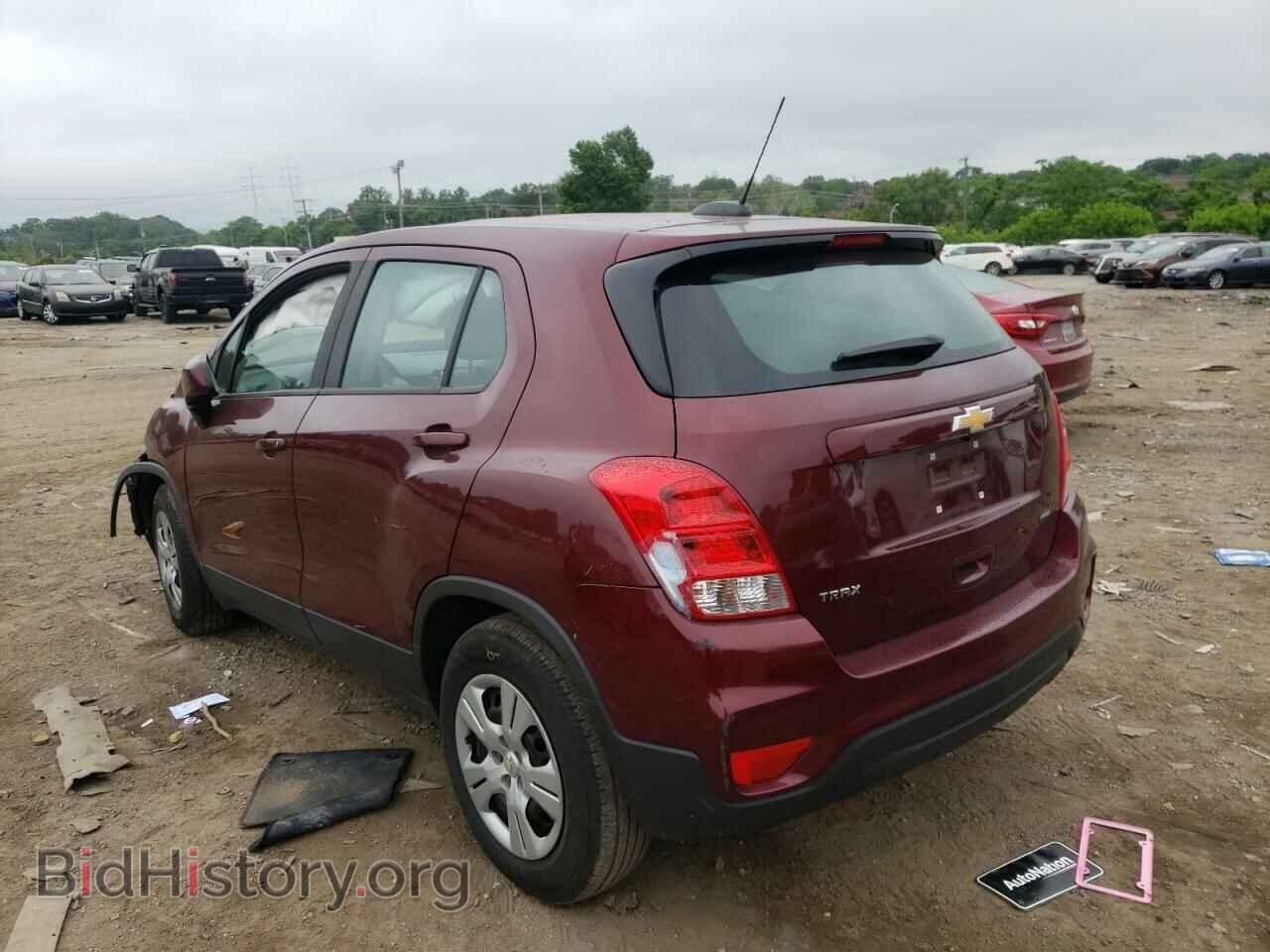 2017 CHEVROLET TRAX - VIN: 3GNCJKSB6HL227865 - Фото 3