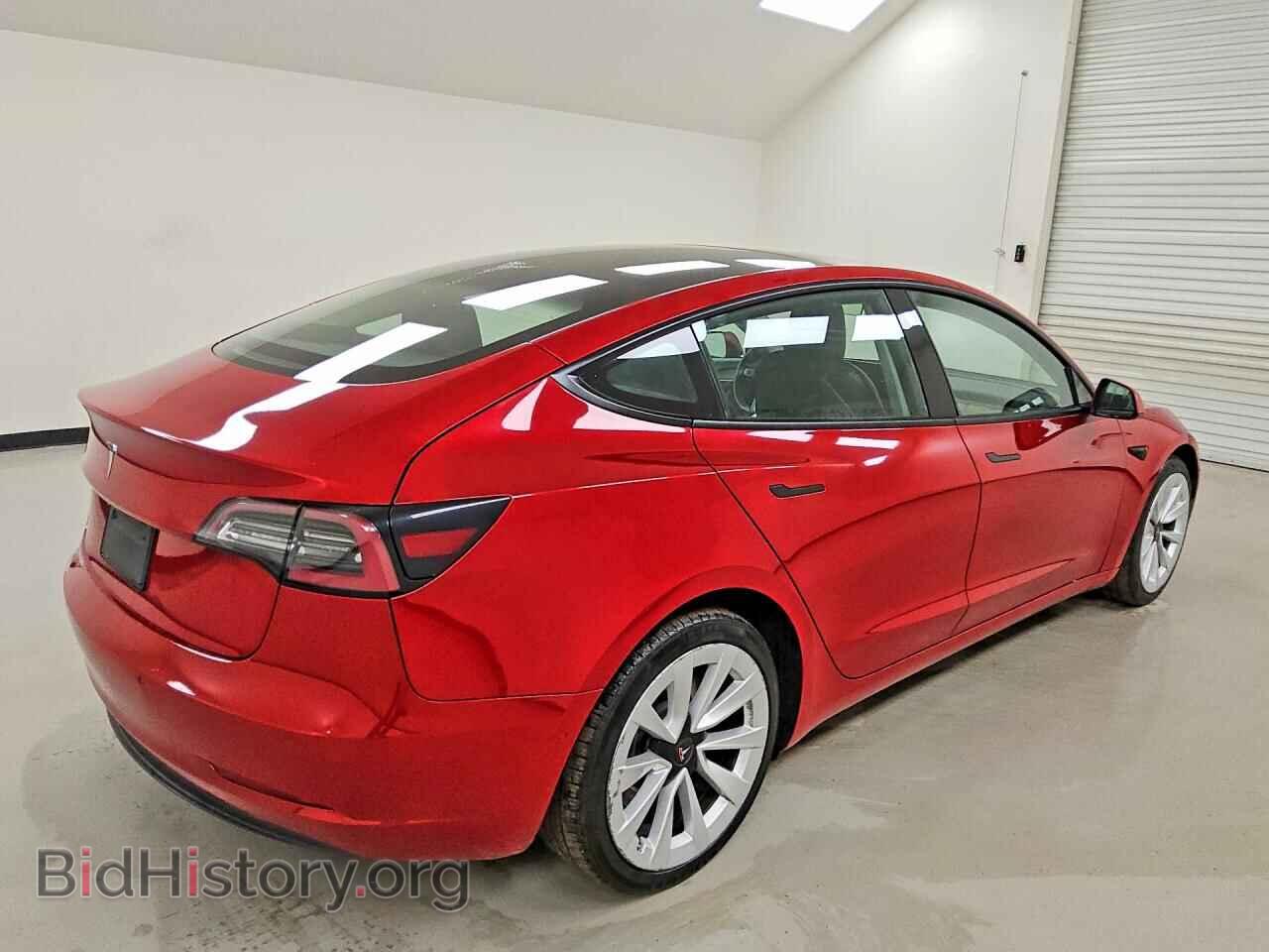 2022 TESLA MODEL 3 - VIN: 5YJ3E1EA5NF188304 - Фото 3