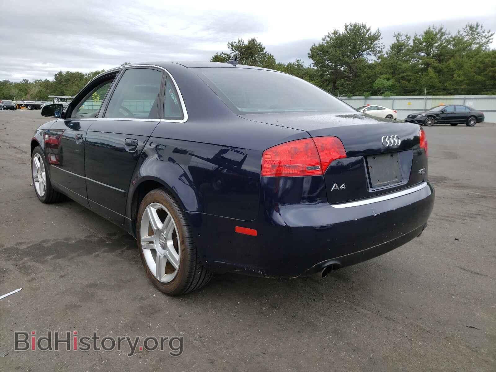 2007 AUDI A4 - VIN: WAUDF78E27A048495 - Photo 3
