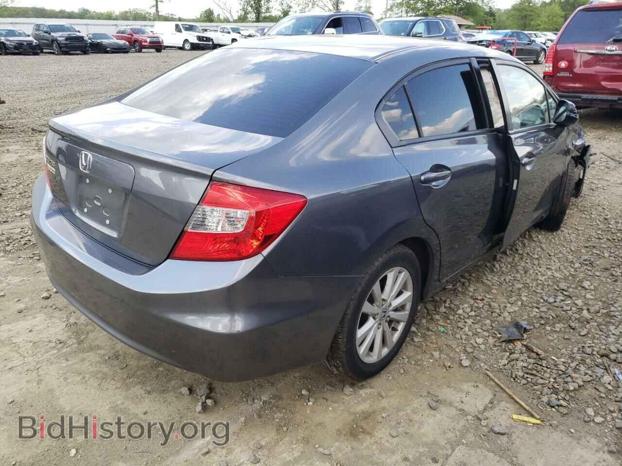 2012 HONDA CIVIC - VIN: 2HGFB2F89CH300733 - Фото 4