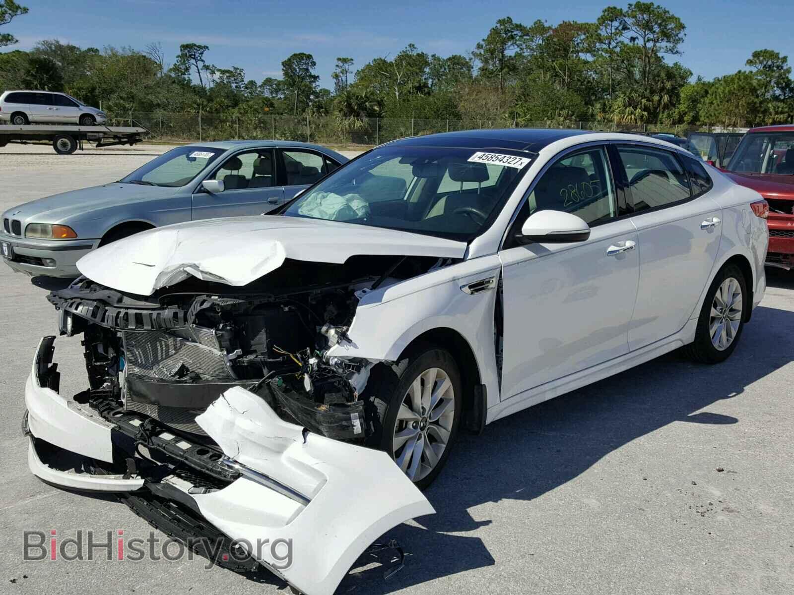 2016 KIA OPTIMA - VIN: 5XXGU4L36GG057988 - Фото 2